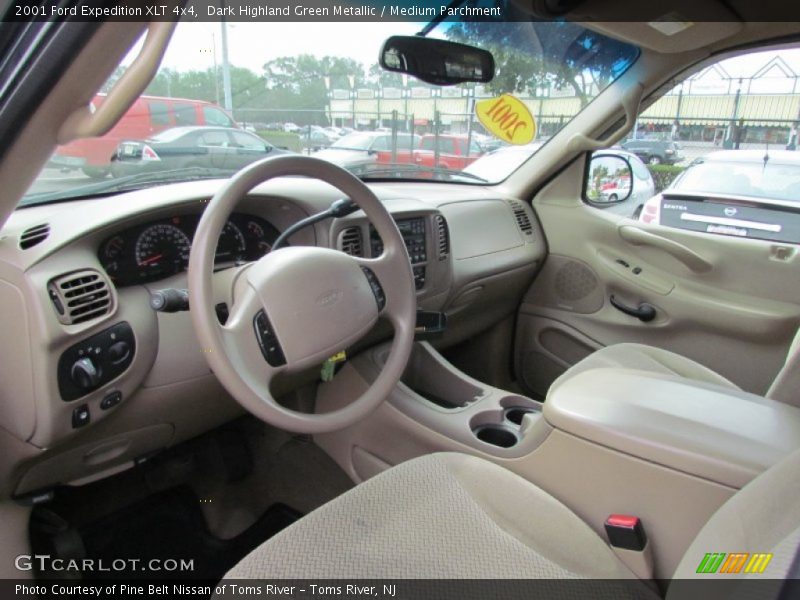  2001 Expedition XLT 4x4 Medium Parchment Interior