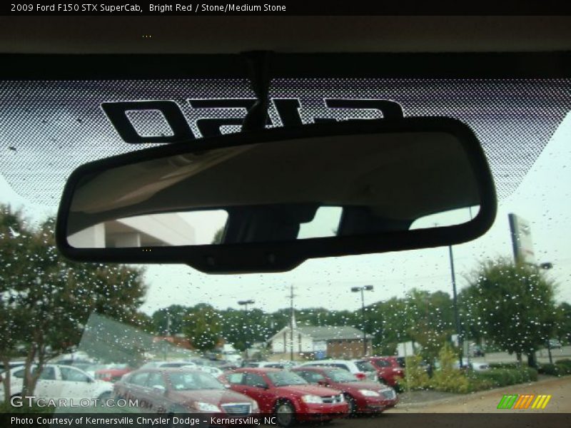 Bright Red / Stone/Medium Stone 2009 Ford F150 STX SuperCab