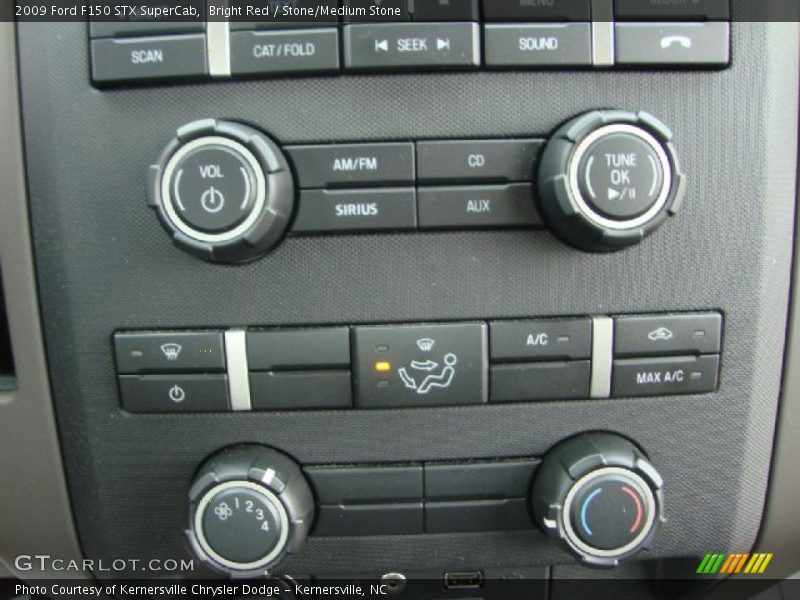 Controls of 2009 F150 STX SuperCab