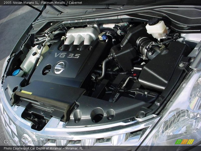 Platinum Metallic / Cabernet 2005 Nissan Murano SL