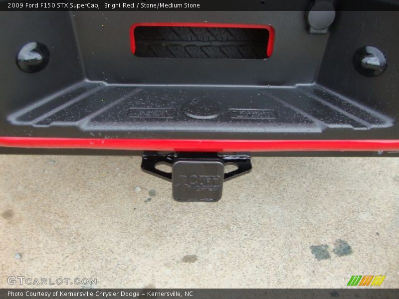 Bright Red / Stone/Medium Stone 2009 Ford F150 STX SuperCab