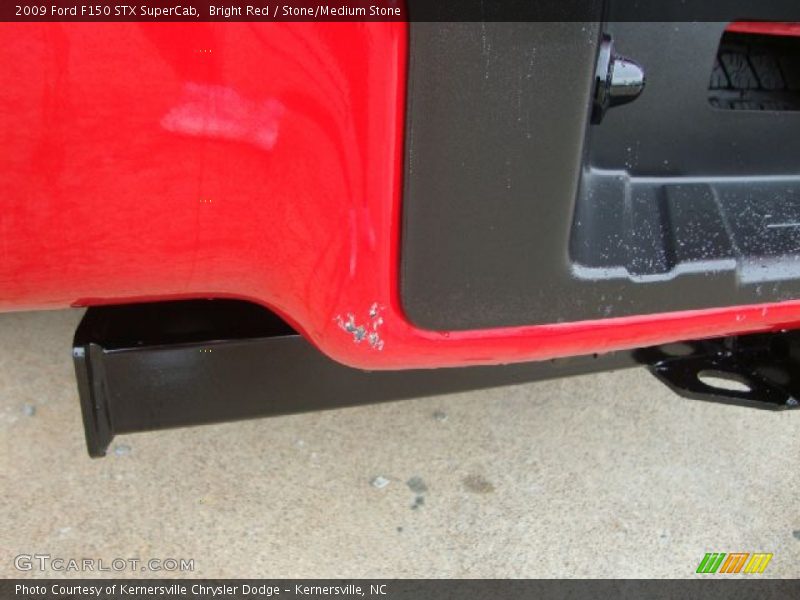 Bright Red / Stone/Medium Stone 2009 Ford F150 STX SuperCab