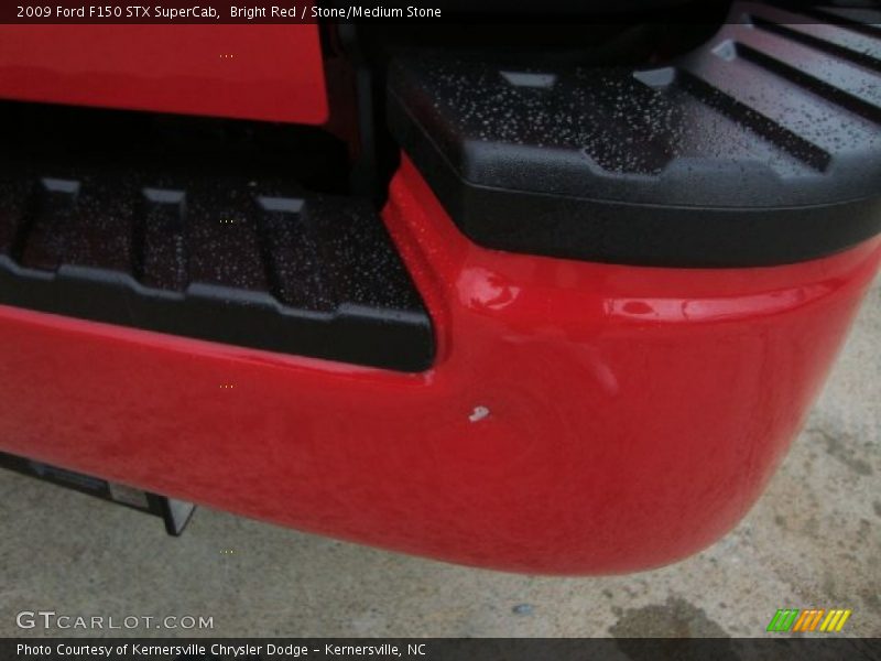 Bright Red / Stone/Medium Stone 2009 Ford F150 STX SuperCab