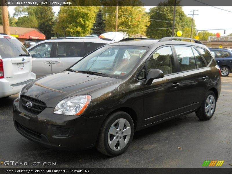 Java Brown / Beige 2009 Kia Rondo LX