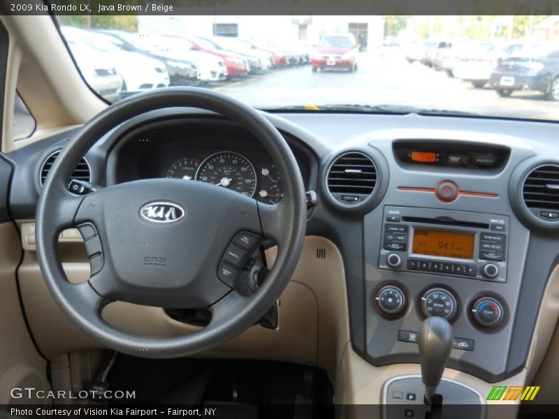 Java Brown / Beige 2009 Kia Rondo LX