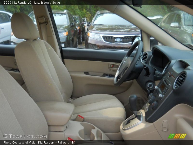 Java Brown / Beige 2009 Kia Rondo LX