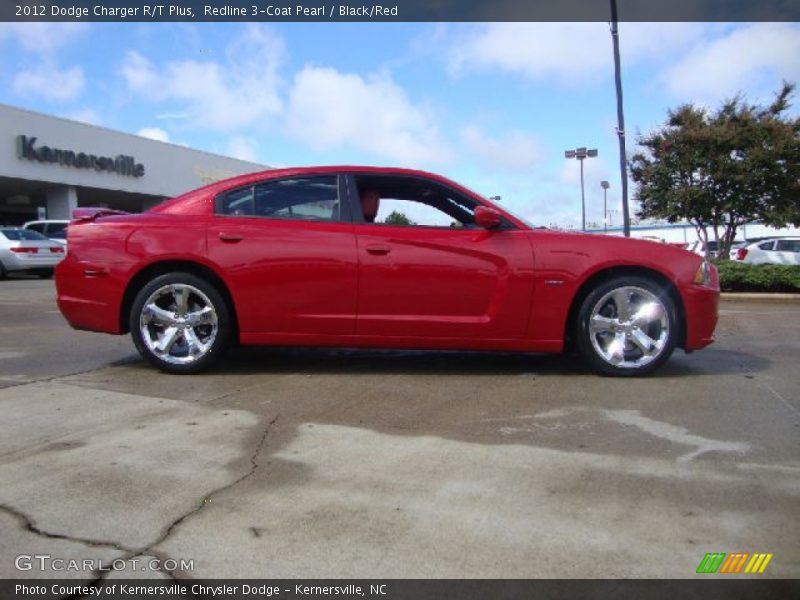 Redline 3-Coat Pearl / Black/Red 2012 Dodge Charger R/T Plus