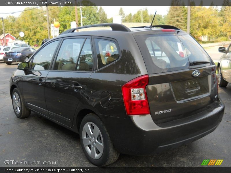 Java Brown / Beige 2009 Kia Rondo LX