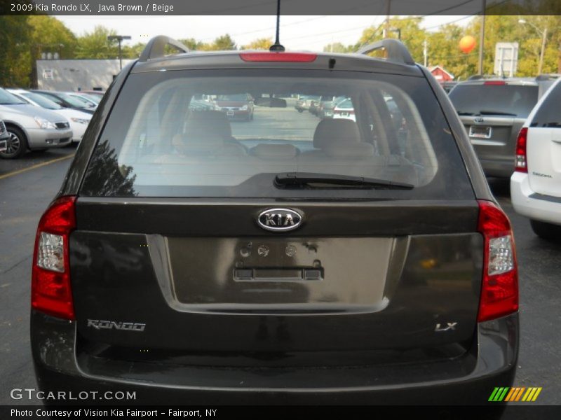 Java Brown / Beige 2009 Kia Rondo LX