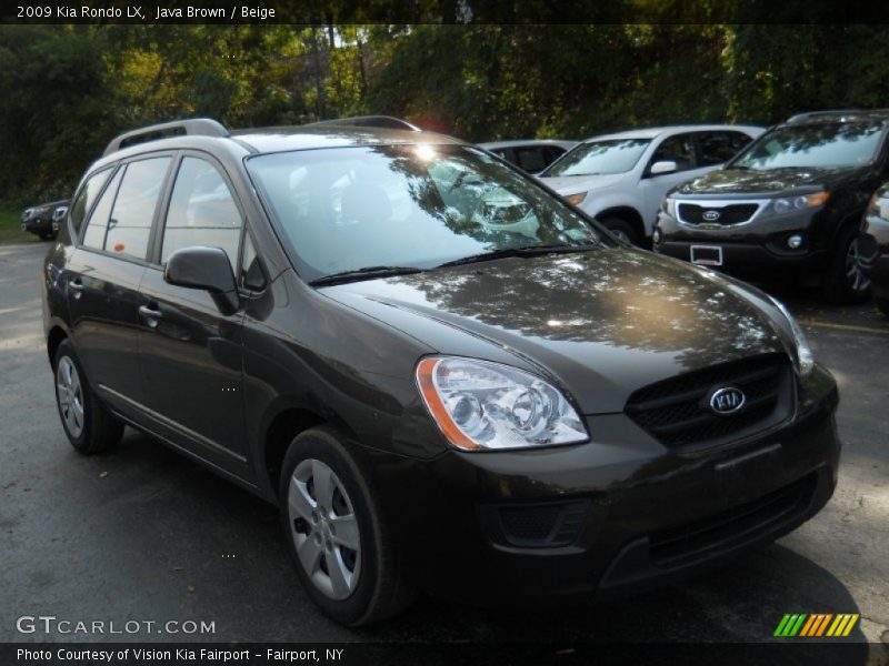 Java Brown / Beige 2009 Kia Rondo LX