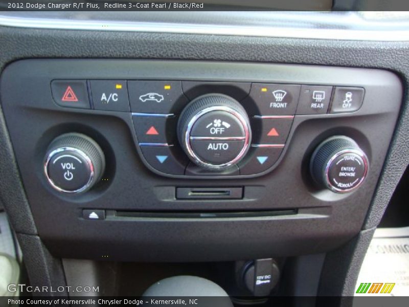 Controls of 2012 Charger R/T Plus
