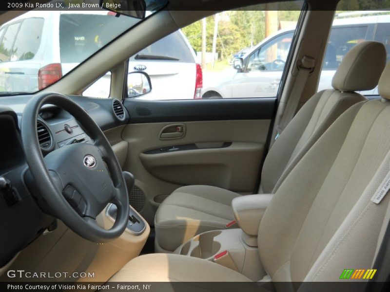 Java Brown / Beige 2009 Kia Rondo LX