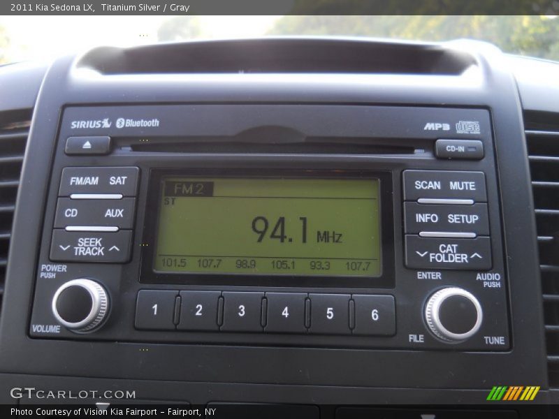 Titanium Silver / Gray 2011 Kia Sedona LX