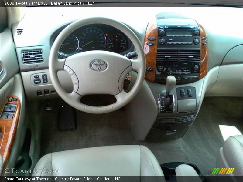 Desert Sand Mica / Fawn 2008 Toyota Sienna XLE