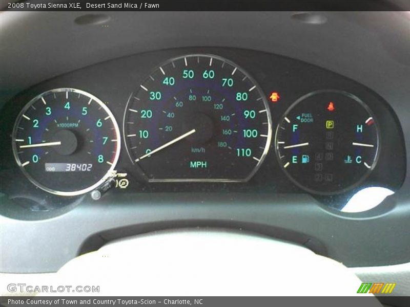 Desert Sand Mica / Fawn 2008 Toyota Sienna XLE