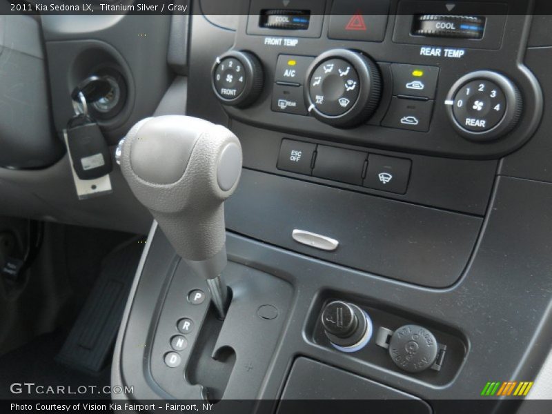 Titanium Silver / Gray 2011 Kia Sedona LX