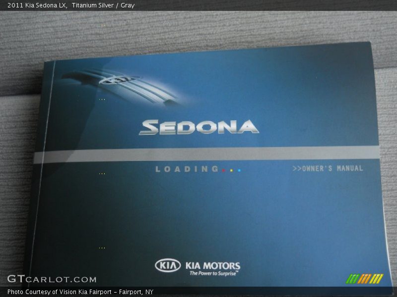 Titanium Silver / Gray 2011 Kia Sedona LX