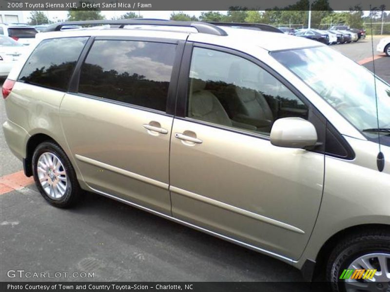 Desert Sand Mica / Fawn 2008 Toyota Sienna XLE