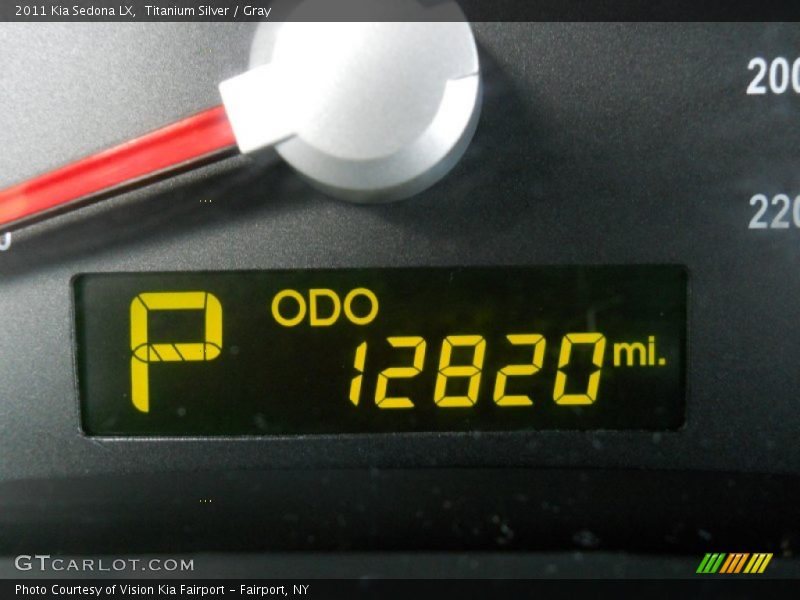 Titanium Silver / Gray 2011 Kia Sedona LX