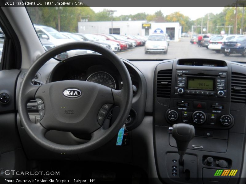 Titanium Silver / Gray 2011 Kia Sedona LX