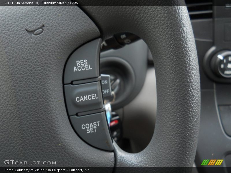 Titanium Silver / Gray 2011 Kia Sedona LX