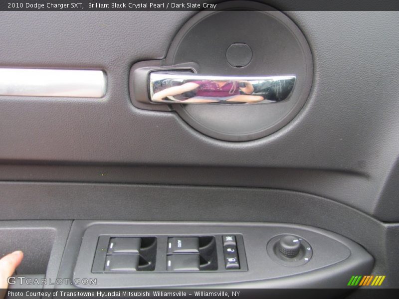 Brilliant Black Crystal Pearl / Dark Slate Gray 2010 Dodge Charger SXT