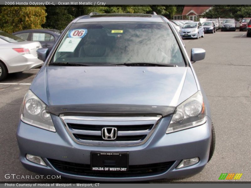 Ocean Mist Metallic / Gray 2006 Honda Odyssey EX-L