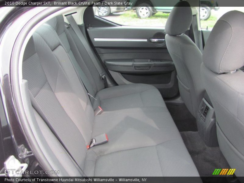 Brilliant Black Crystal Pearl / Dark Slate Gray 2010 Dodge Charger SXT