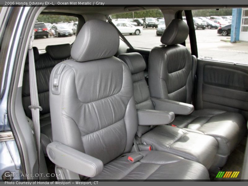 Ocean Mist Metallic / Gray 2006 Honda Odyssey EX-L