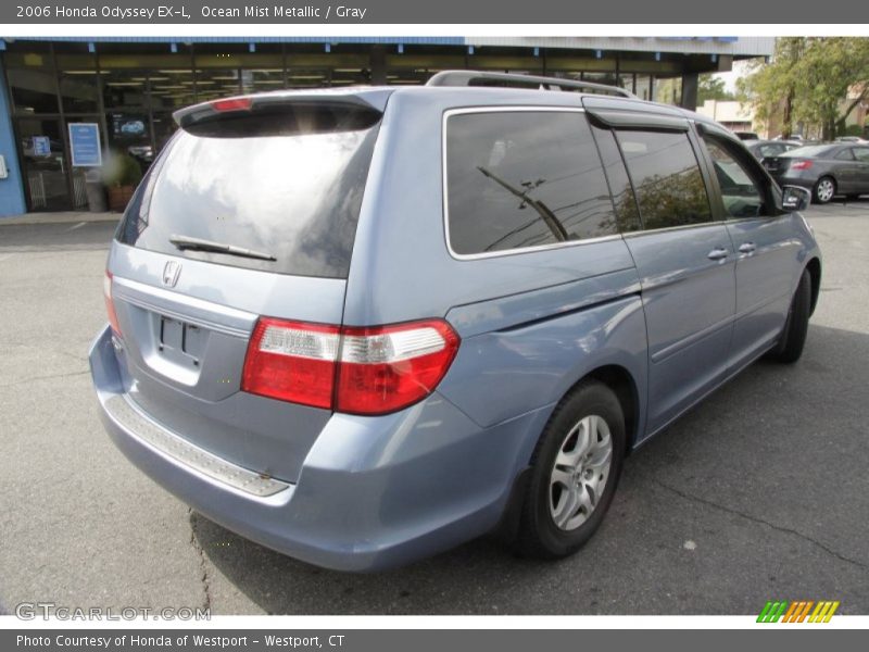 Ocean Mist Metallic / Gray 2006 Honda Odyssey EX-L