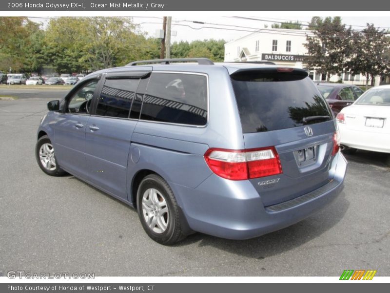 Ocean Mist Metallic / Gray 2006 Honda Odyssey EX-L