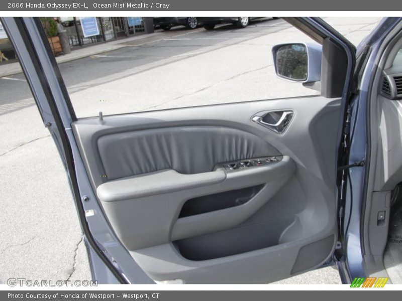 Ocean Mist Metallic / Gray 2006 Honda Odyssey EX-L