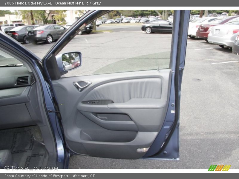 Ocean Mist Metallic / Gray 2006 Honda Odyssey EX-L