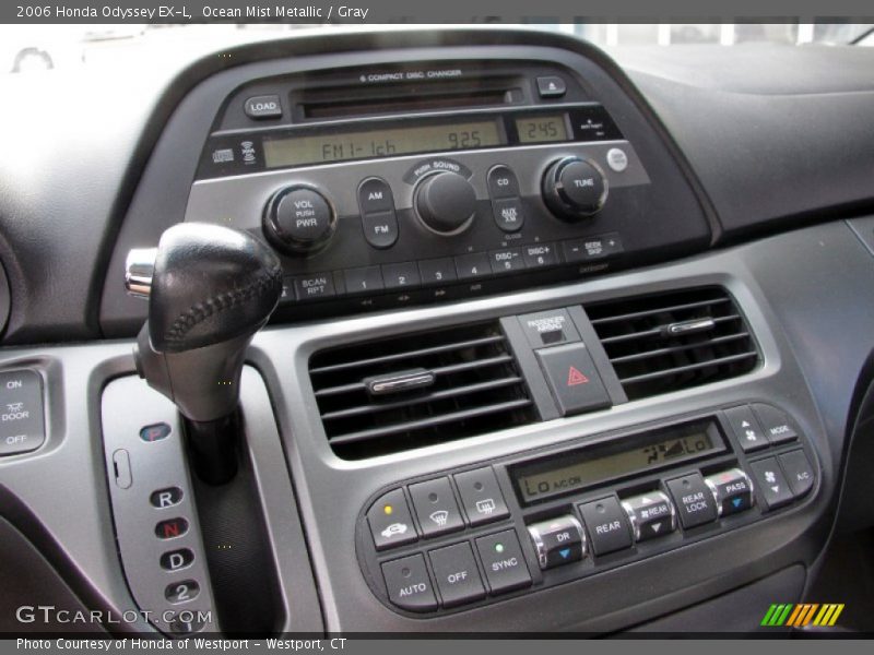 Ocean Mist Metallic / Gray 2006 Honda Odyssey EX-L