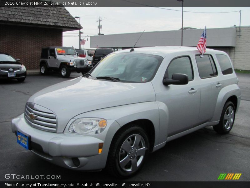 Silver Ice Metallic / Ebony 2010 Chevrolet HHR LS