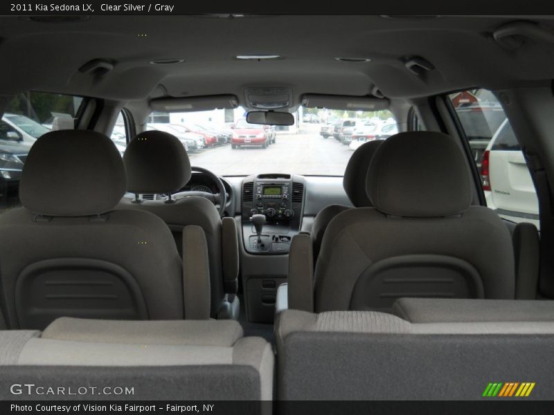 Clear Silver / Gray 2011 Kia Sedona LX