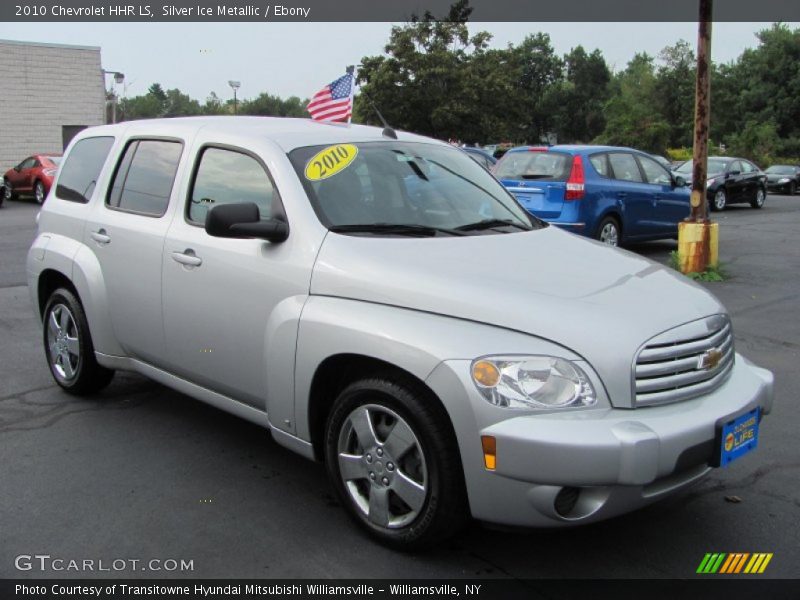 Silver Ice Metallic / Ebony 2010 Chevrolet HHR LS