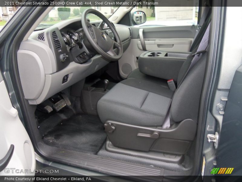  2011 Silverado 2500HD Crew Cab 4x4 Dark Titanium Interior