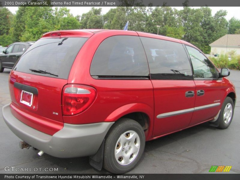  2001 Caravan SE Inferno Red Tinted Pearlcoat