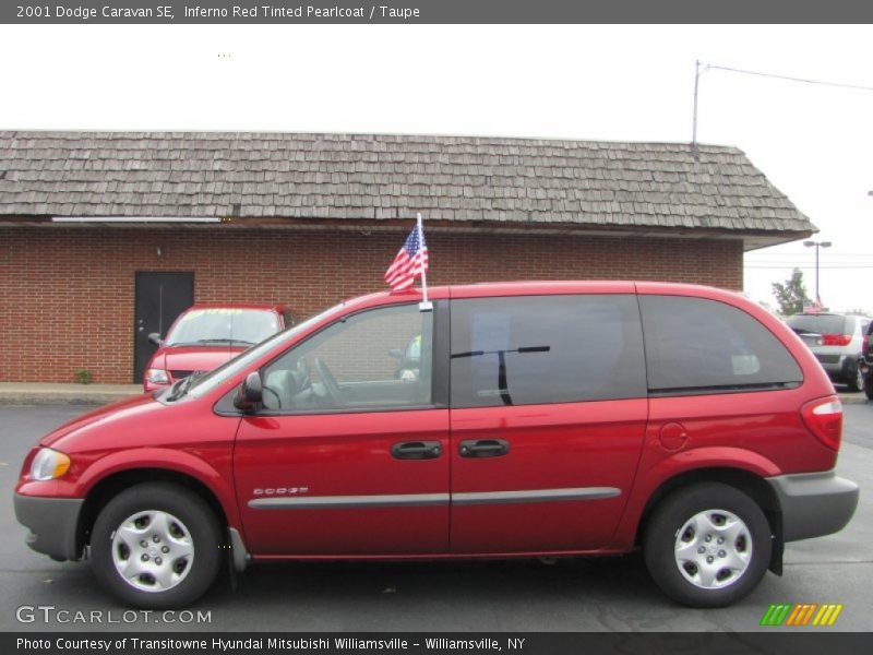  2001 Caravan SE Inferno Red Tinted Pearlcoat