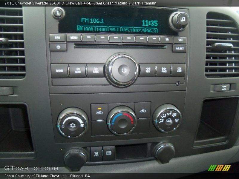 Audio System of 2011 Silverado 2500HD Crew Cab 4x4