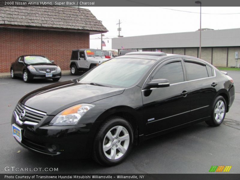 Super Black / Charcoal 2008 Nissan Altima Hybrid