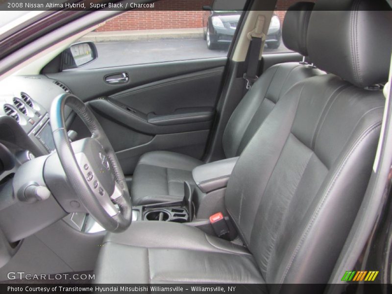  2008 Altima Hybrid Charcoal Interior
