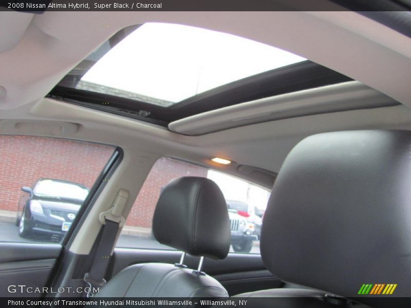 Super Black / Charcoal 2008 Nissan Altima Hybrid