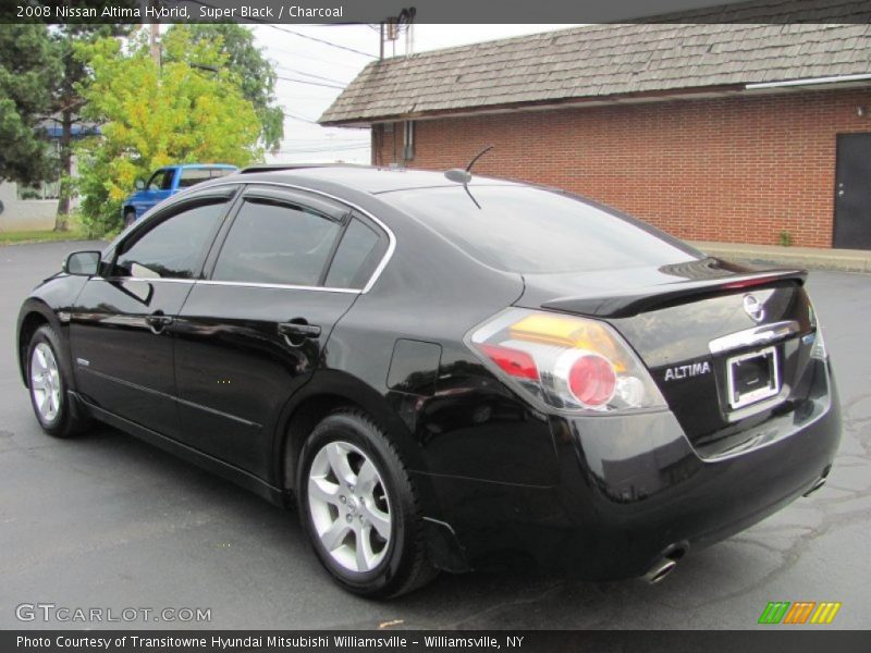 Super Black / Charcoal 2008 Nissan Altima Hybrid
