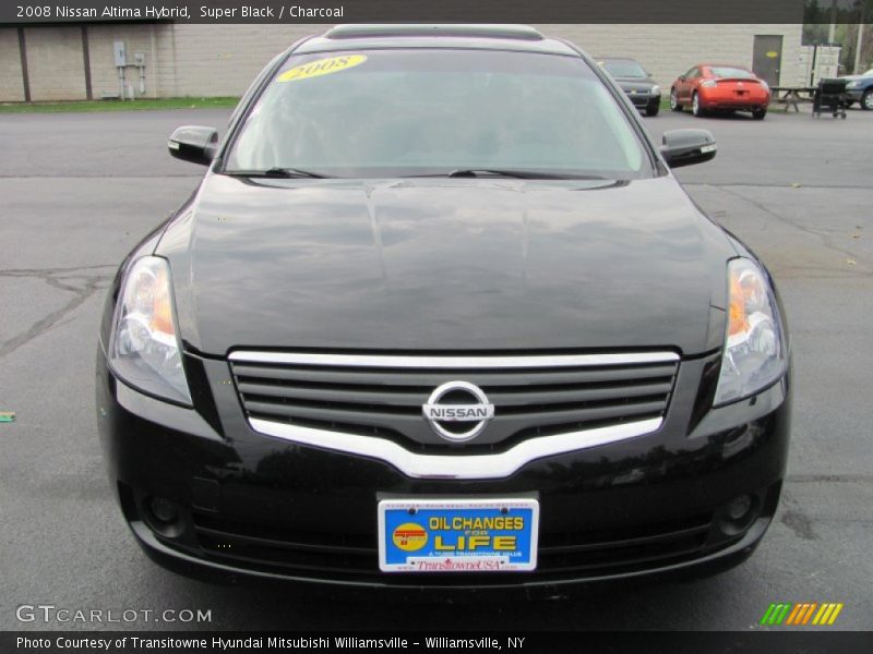 Super Black / Charcoal 2008 Nissan Altima Hybrid