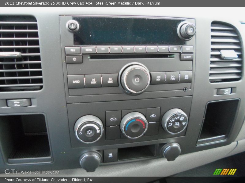 Audio System of 2011 Silverado 2500HD Crew Cab 4x4