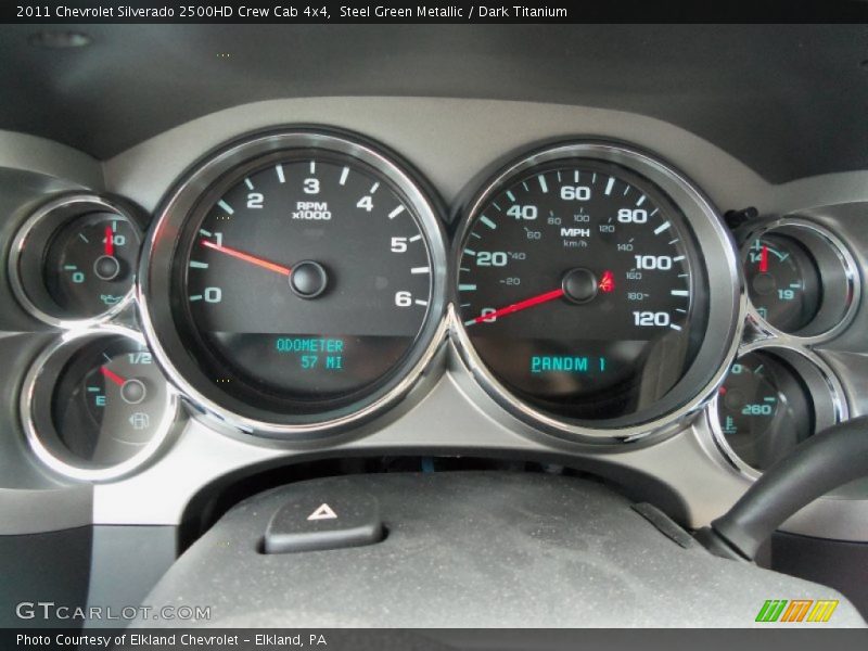  2011 Silverado 2500HD Crew Cab 4x4 Crew Cab 4x4 Gauges