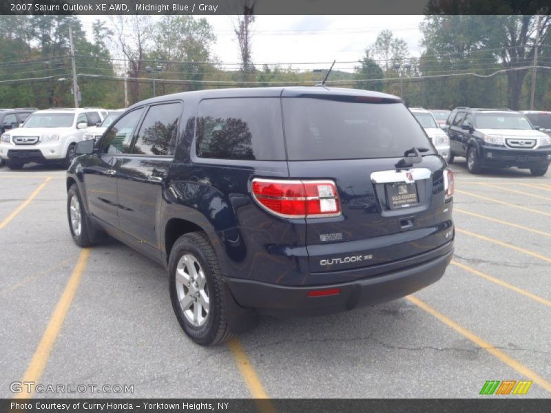 Midnight Blue / Gray 2007 Saturn Outlook XE AWD