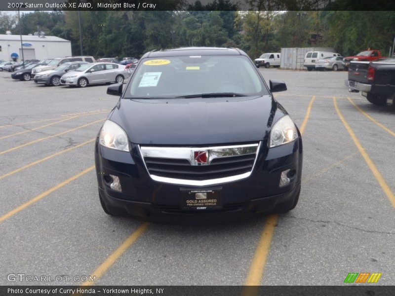 Midnight Blue / Gray 2007 Saturn Outlook XE AWD